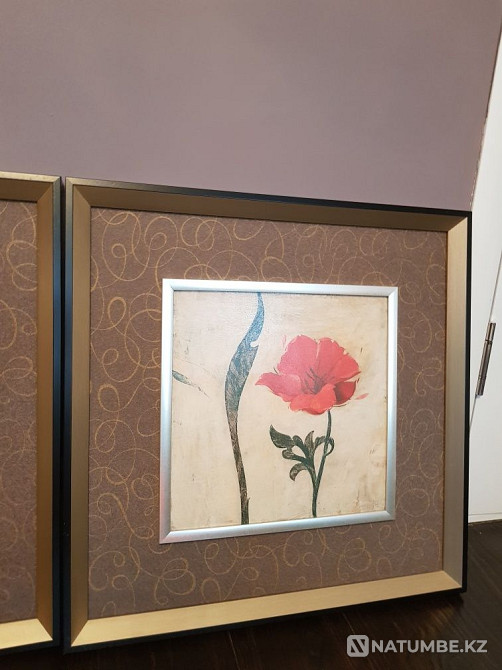Pictures 2 pcs; size 58 by 58 cm each  - photo 3