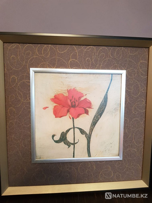 Pictures 2 pcs; size 58 by 58 cm each  - photo 2