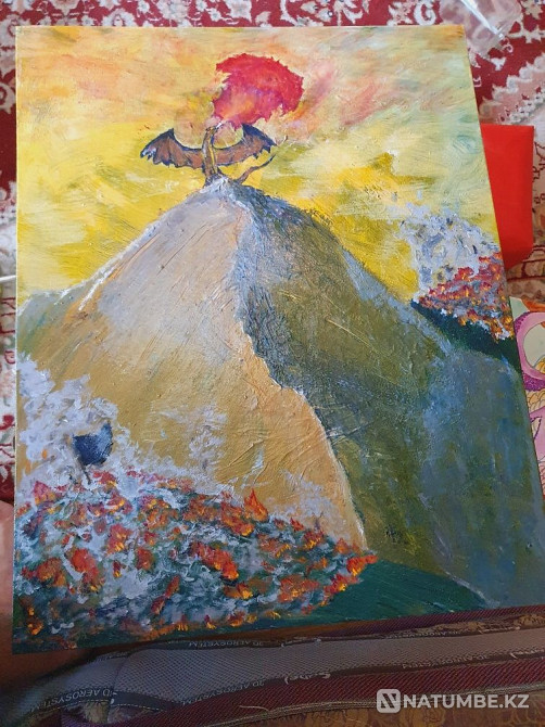 Картина маслом; могу доставить  - изображение 1