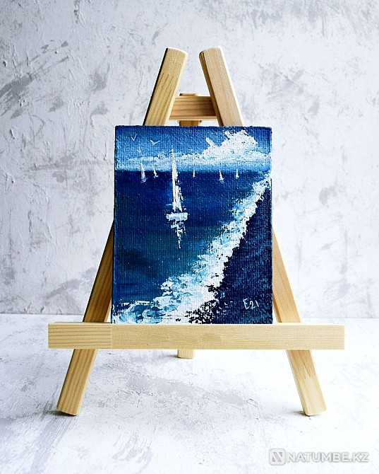 Acrylic Painting Seascape Painting  - photo 2