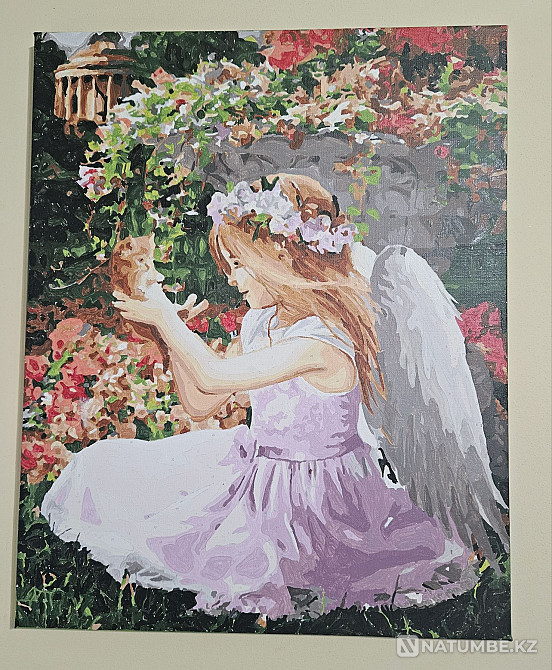 Acrylic painting on a stretcher  - photo 1