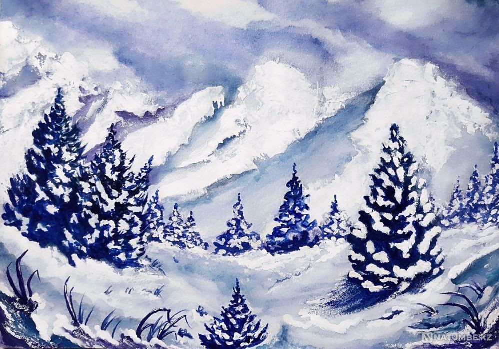 Морской пейзаж. Сухая пастель.  - изображение 6