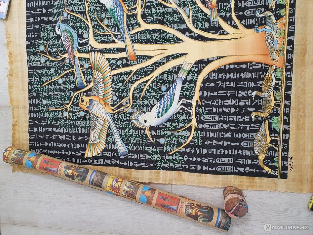 Painting on papyrus  - photo 2