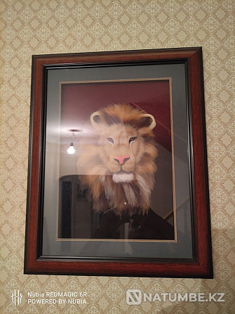 Picture of a lion; not drawn  - photo 1