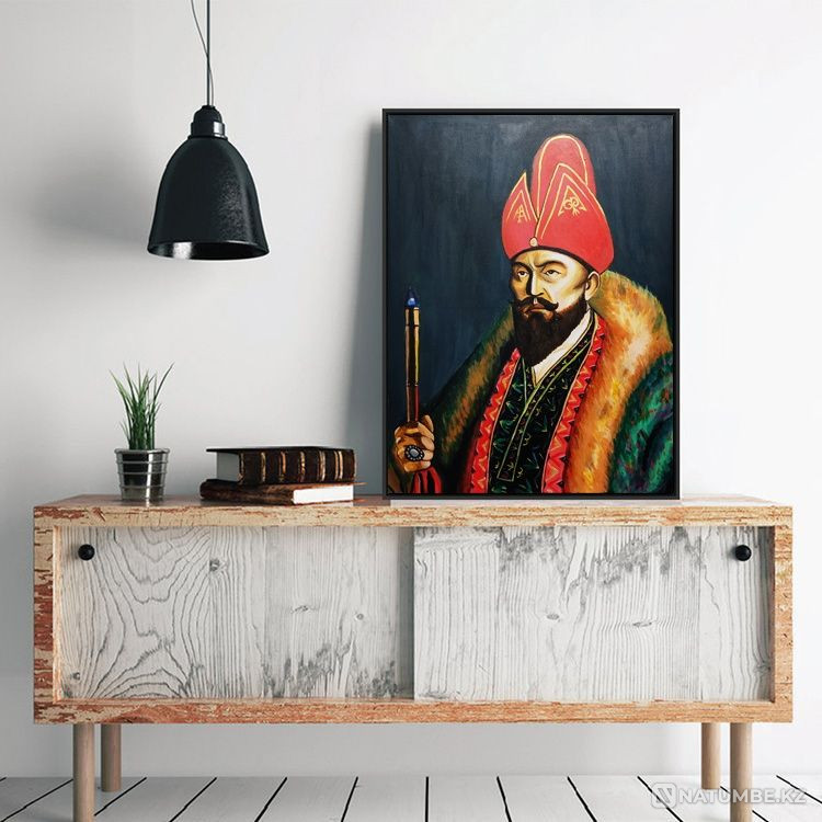Khan. Abylai Khan. Buy a painting. Souvenir  - photo 3