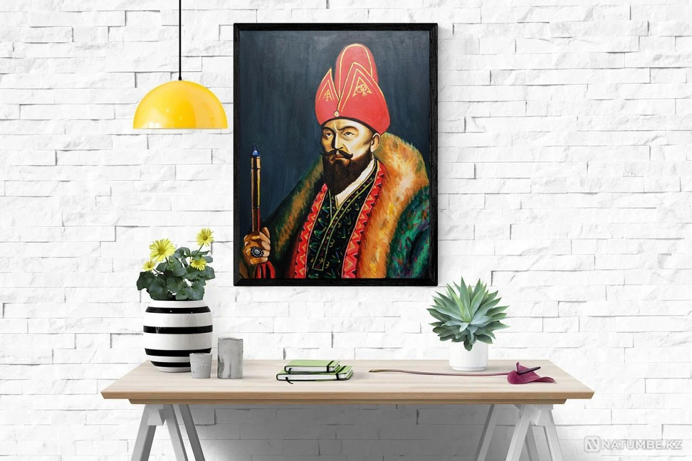 Khan. Abylai Khan. Buy a painting. Souvenir  - photo 4
