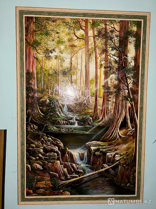 Selling oil painting; size 1 meter by 1.5 meters  - photo 3