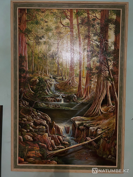 Selling oil painting; size 1 meter by 1.5 meters  - photo 4