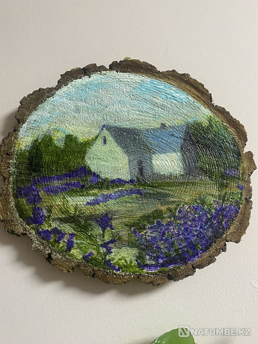 Картина на срезе дерева 5000  - изображение 2