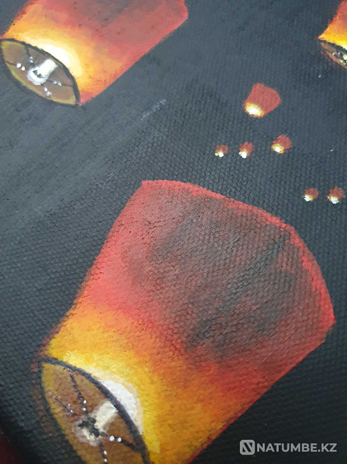 Картина ручной работы 20х20 см  - изображение 2