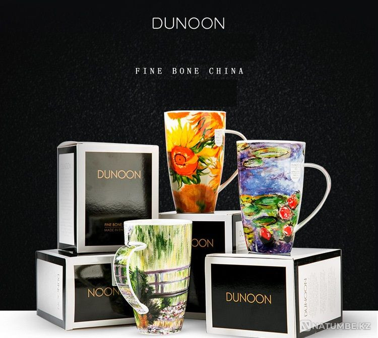 500 ml. DUNOON. Mug. Starry sky. Van Gogh. 1 PC  - photo 8