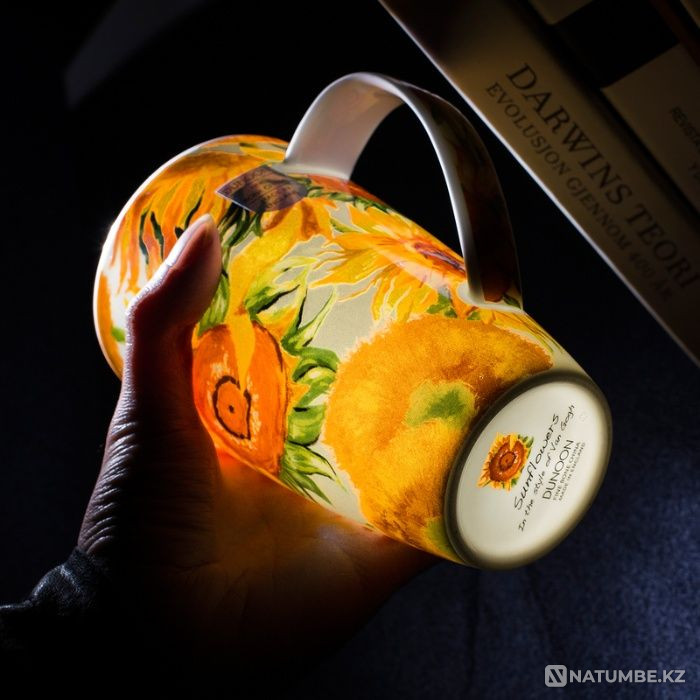 500 ml. DUNOON. Mug. Starry sky. Van Gogh. 1 PC  - photo 1