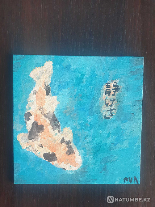 Картина на холсте Карп кои  - изображение 1