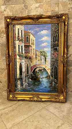 Картина "Венеция"; холст; масло; авторская работа 