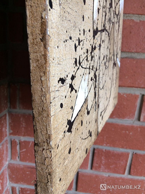 Abstract painting painting. Canvas, oil  - photo 6