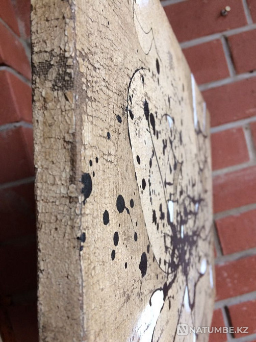 Abstract painting painting. Canvas, oil  - photo 5