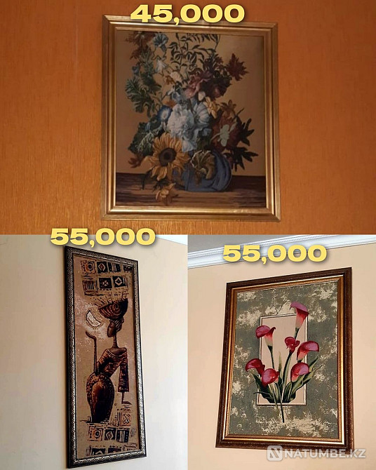 Tapestry paintings in baguette.  - photo 1