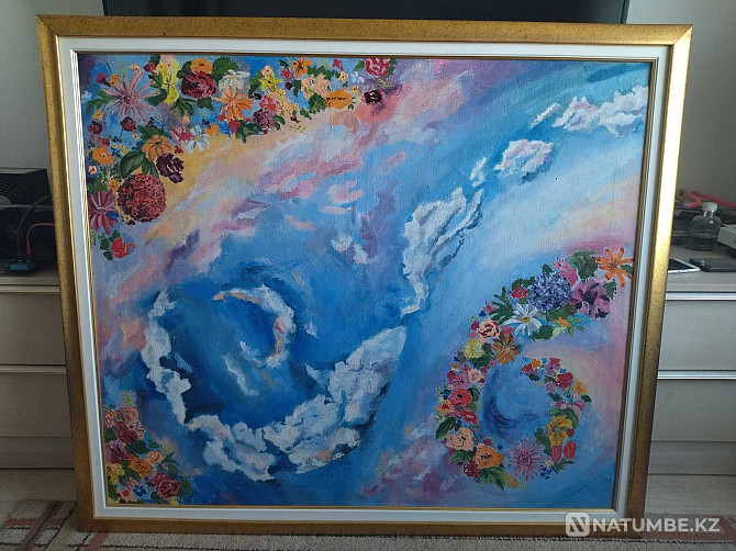 Oil painting on canvas.  - photo 1