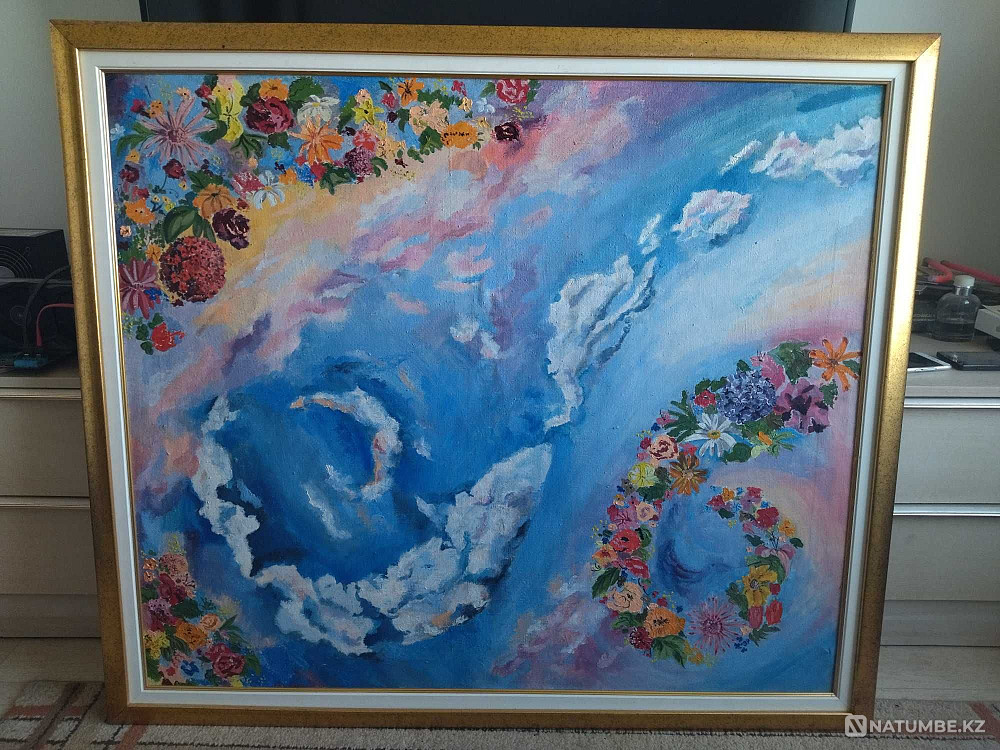 Oil painting on canvas.  - photo 1
