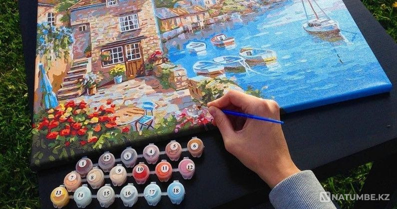 Painting by numbers; Diamond mosaic; Easel wholesale and retail  - photo 1