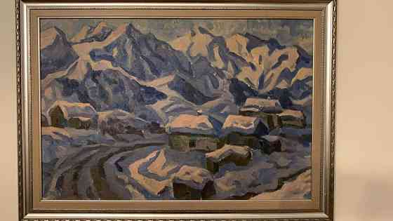 Великолепные горы знаменитого художника60-ка Школьного А.Г.С каталога 