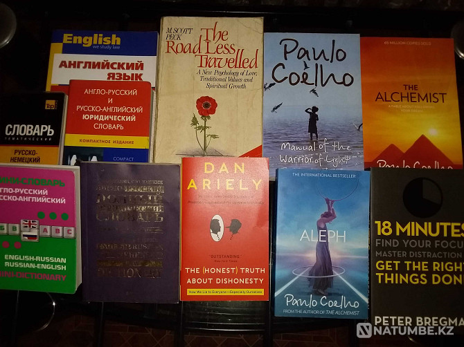 books by Paulo Coelho; dictionaries Almaty - photo 1