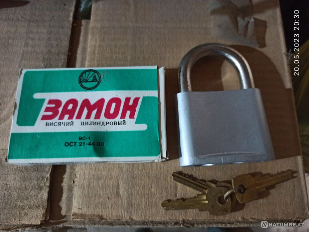 Padlocks 3 types wholesale and retail Almaty - photo 1