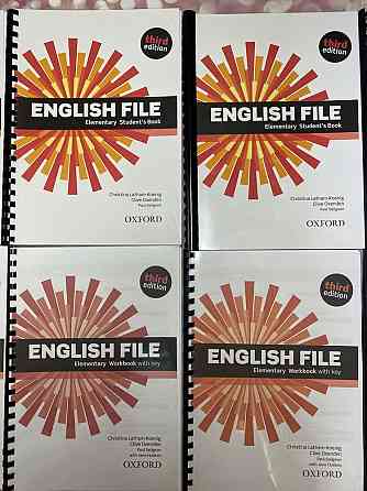 English file 3rd edition Oxford 3 издание elementary элементари книга  Алматы