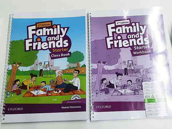 Книги Family and friends в наличии в Астане  Алматы