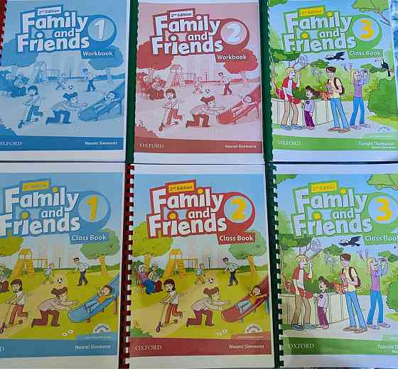 Family and friends 1 2 3 4 5 6 2nd edition для начальных классов  Алматы
