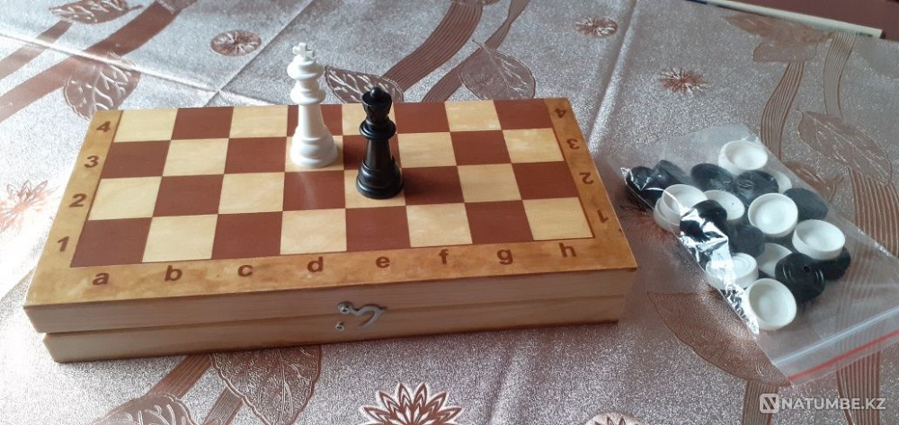 Дойбысы бар жаңа шахмат сатылады.  Алматы - изображение 1