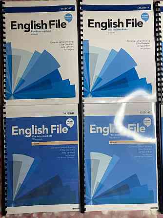 English file (Pre intermediate 4th edition) Student’s book Workbook  Алматы