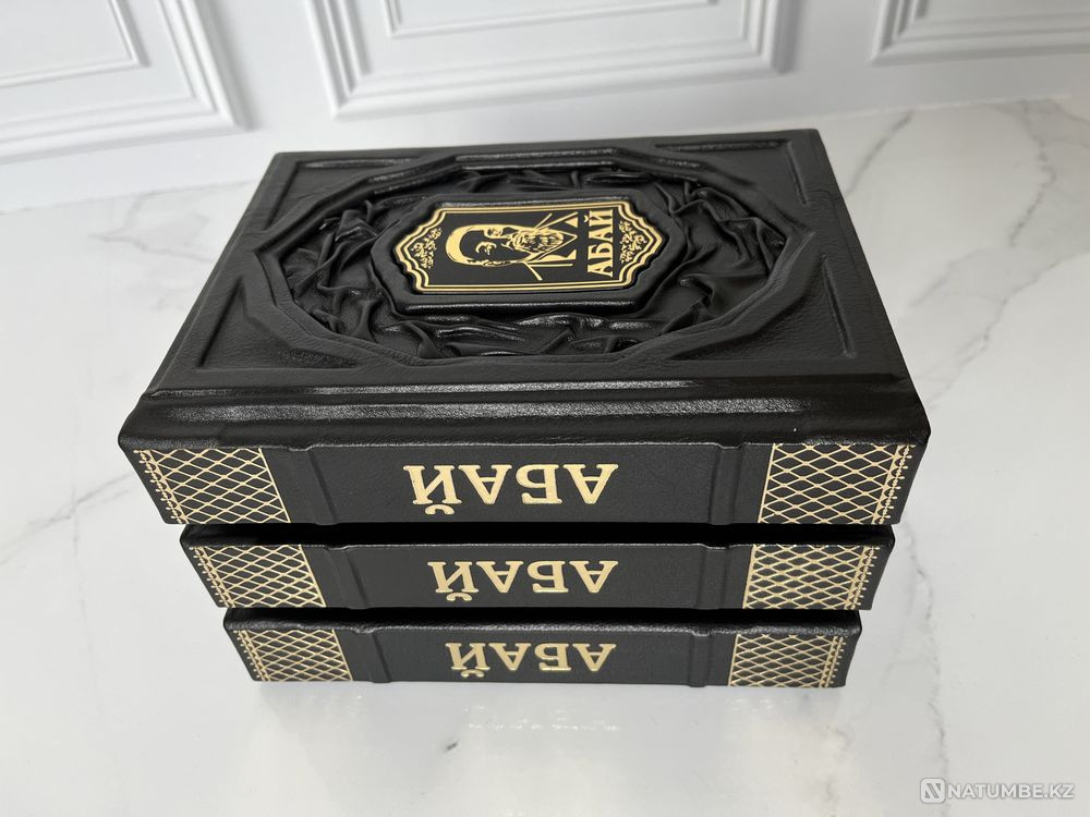 Былғарыдан жасалған эксклюзивті сыйлық кітабы  Алматы - изображение 8