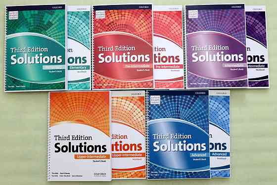 Solutions; English File; Family and friends; Project; Round-Up; Proj..  Алматы