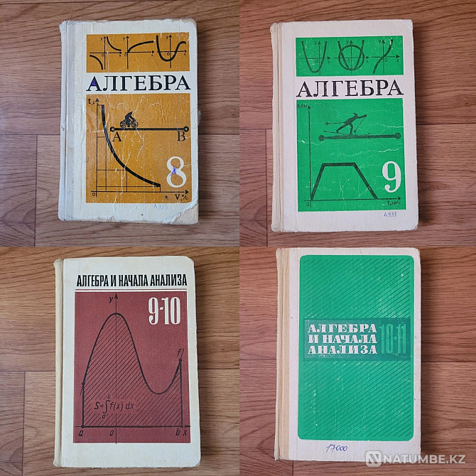 Algebra textbooks Soviet USSR Almaty - photo 1