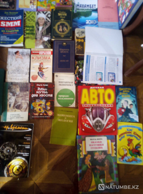 Әртүрлі кітаптар 76 дана (балалар; романдар; детективтер; энциклопедиялар)  Алматы - изображение 2