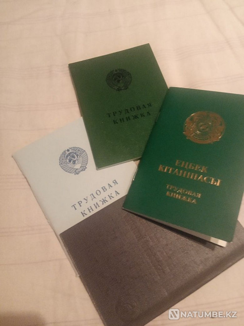 Жылдар бойынша кітаптар таңдауы, түпнұсқа кеңестік еңбек кітаптары  Алматы - изображение 1