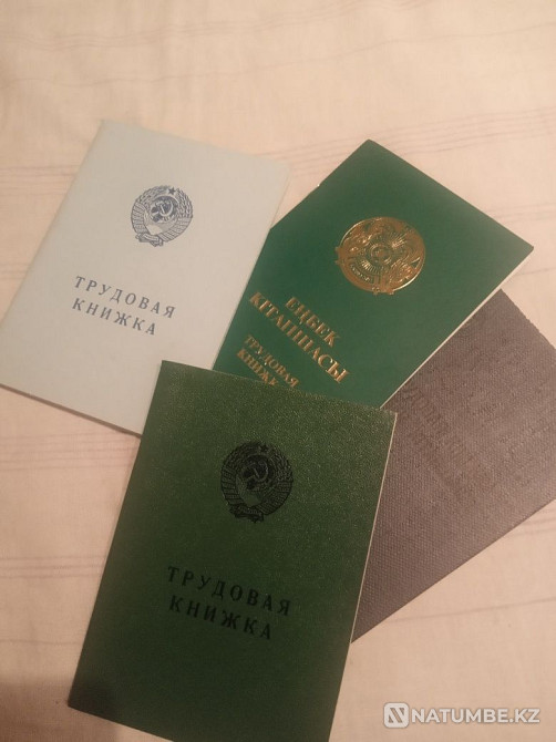 Жылдар бойынша кітаптар таңдауы, түпнұсқа кеңестік еңбек кітаптары  Алматы - изображение 6