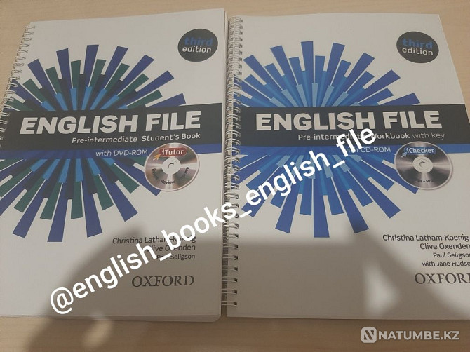 English books. Headway. Way ahead. Family and friends. English file Almaty - photo 5