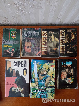 Action books in hardcover 600 tenge; paperback 500 tenge Almaty - photo 1