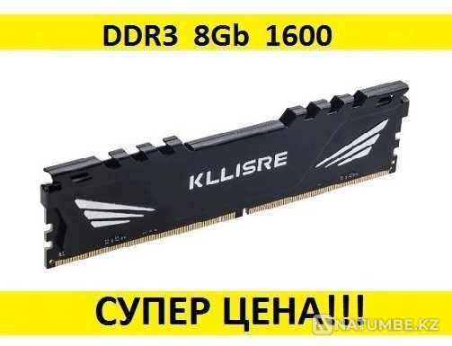 Memory card KLLISRE DDR3 8Gb 1600 Almaty - photo 1