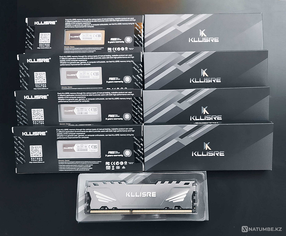 Жад картасы KLLISRE DDR3 8Gb 1600  Алматы - изображение 3