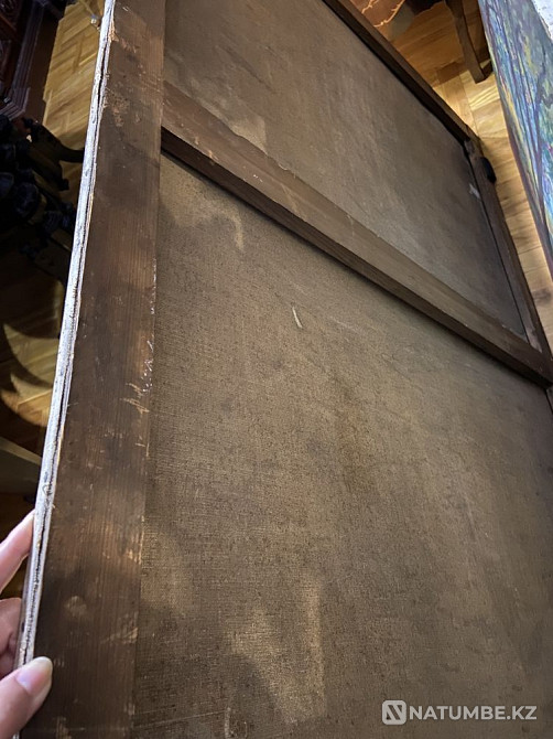 Huge antique luxury painting  - photo 3