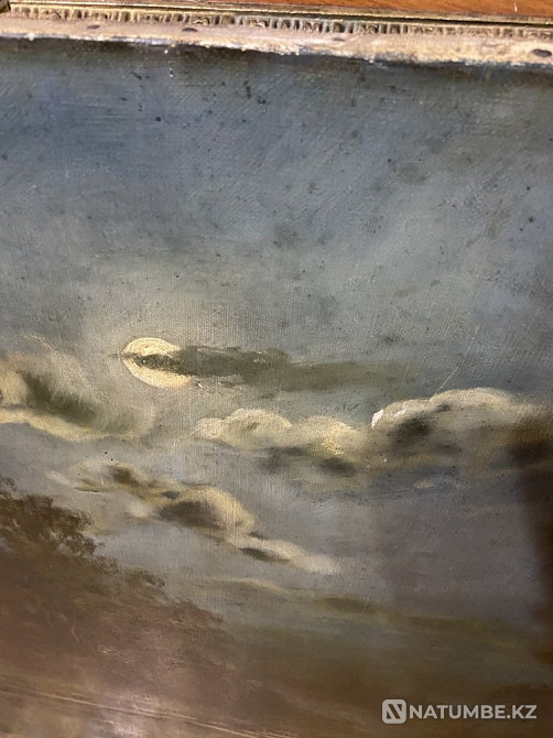 Huge antique luxury painting  - photo 4