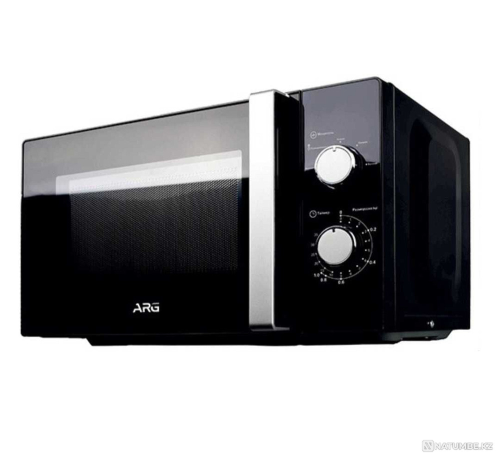 Микроволновая печь ARG MS-2021M; черный цвет Алматы - изображение 1