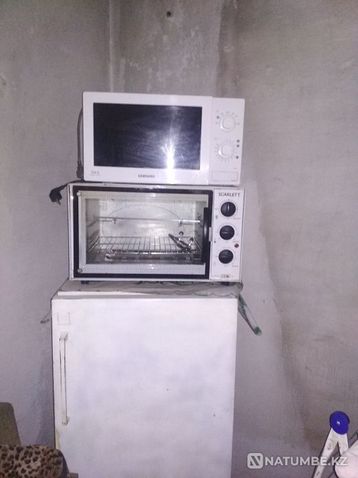 Продам холодильник . Печь духовка гриль.Все врабочем состоянии. Недоро Алматы - изображение 1