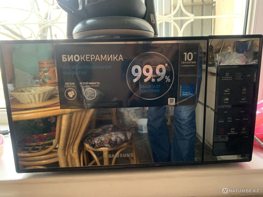 Микроволновая печь Samsung биокерамика Алматы - изображение 1