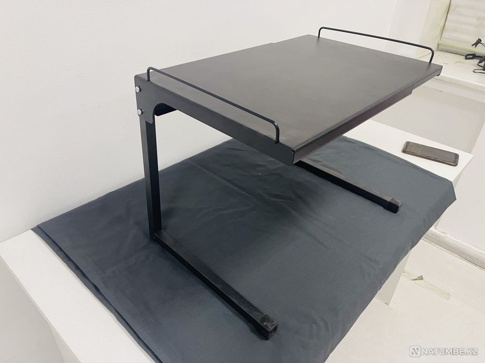 Этажерка для микроволновой печи цвет черный Исток ЭДМ12 Алматы - изображение 2