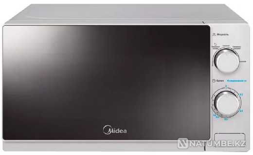 Микроволновая печь Midea MM720C4E-S (серебро) Алматы - изображение 1