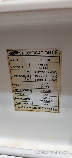Mini refrigerator SAMSUNG Samsung Almaty - photo 5